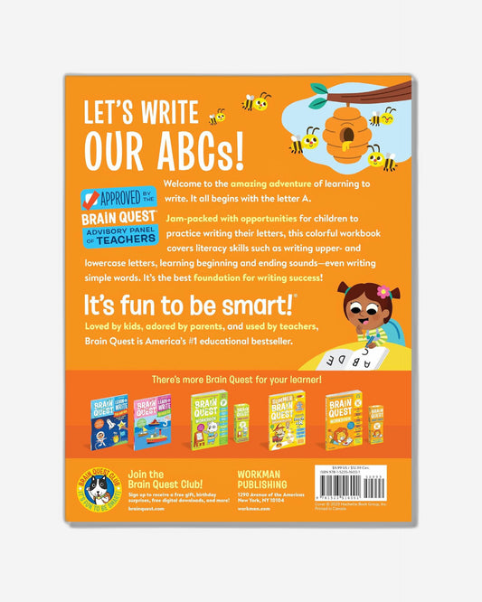 Brain Quest Learn to Write: Letters
