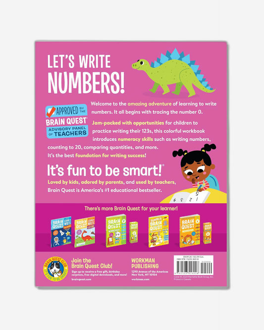 Brain Quest Learn to Write: Numbers