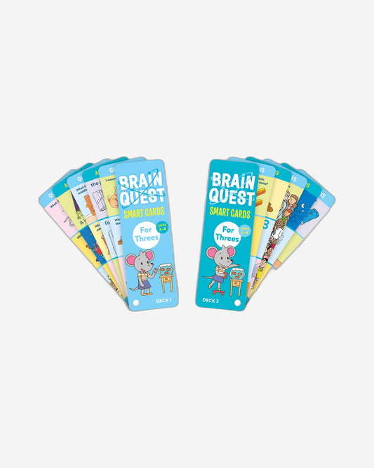Brain Quest For Threes Smart Cards Revised 5th Edition