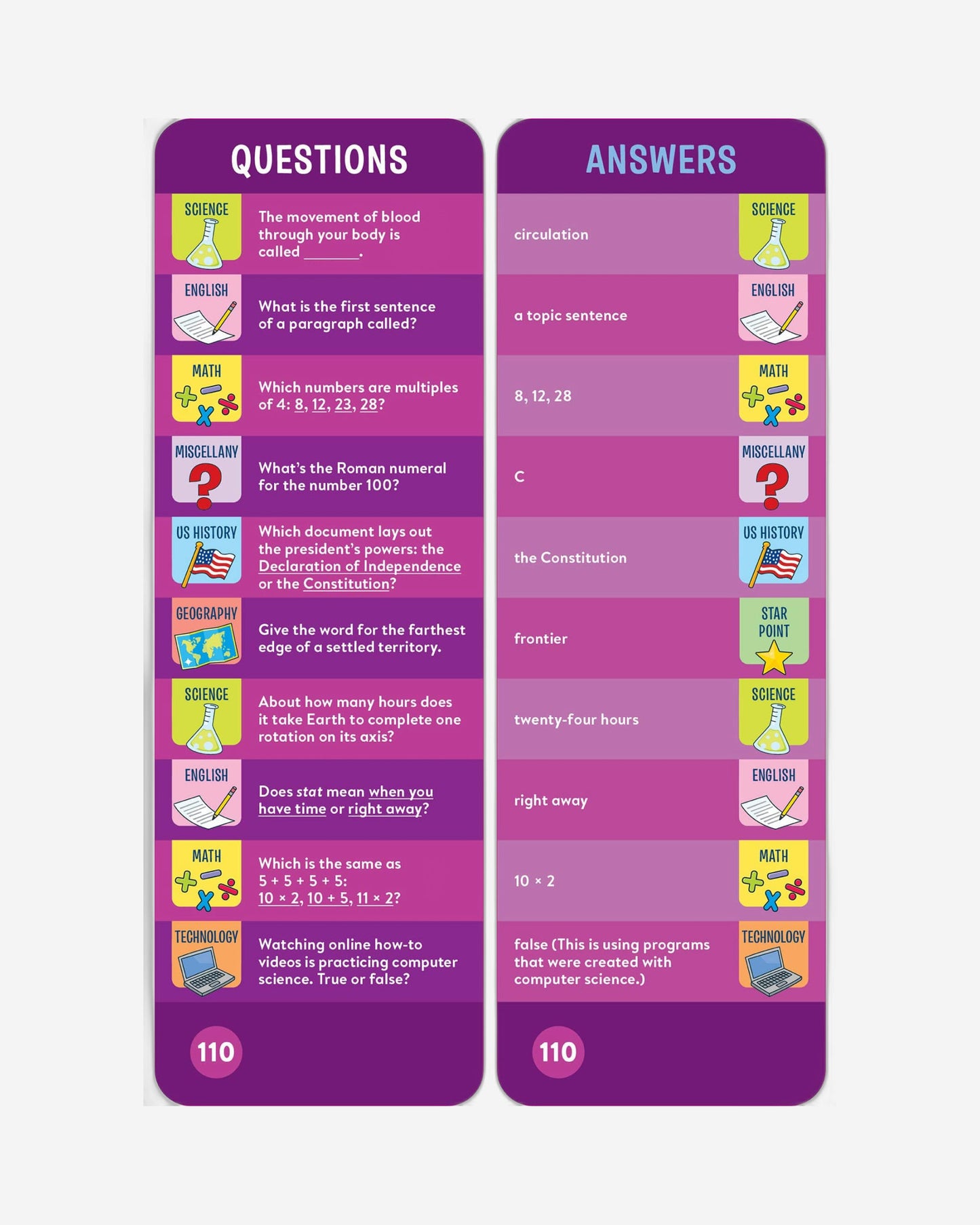 Brain Quest 4th Grade Smart Cards Revised 5th Edition