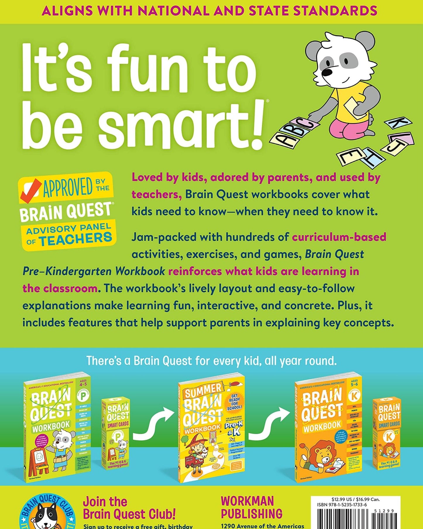 Brain Quest Workbook: Pre-K (Revised Edition)