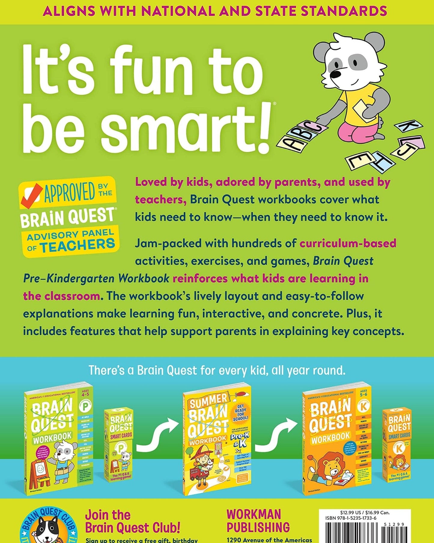 Brain Quest Workbook: Pre-K (Revised Edition)