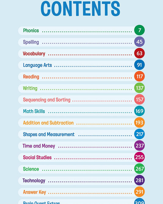 Brain Quest Workbook: 1st Grade (Revised Edition)