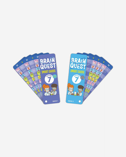 Brain Quest 7th Grade Smart Cards Revised 4th Edition