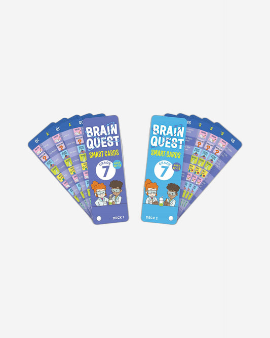 Brain Quest 7th Grade Smart Cards Revised 4th Edition