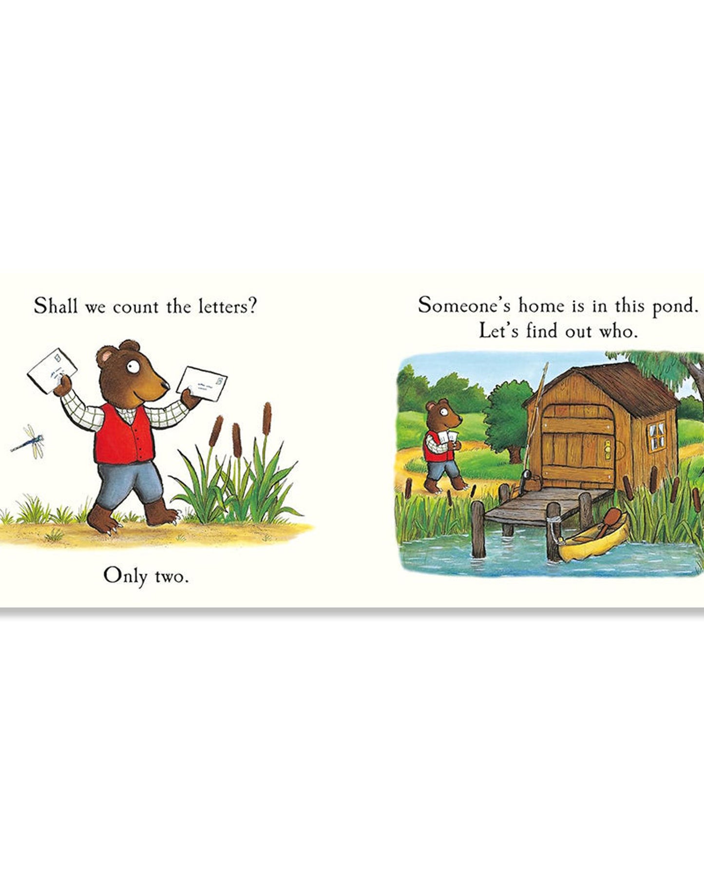 Postman Bear : A Lift-the-flap Story