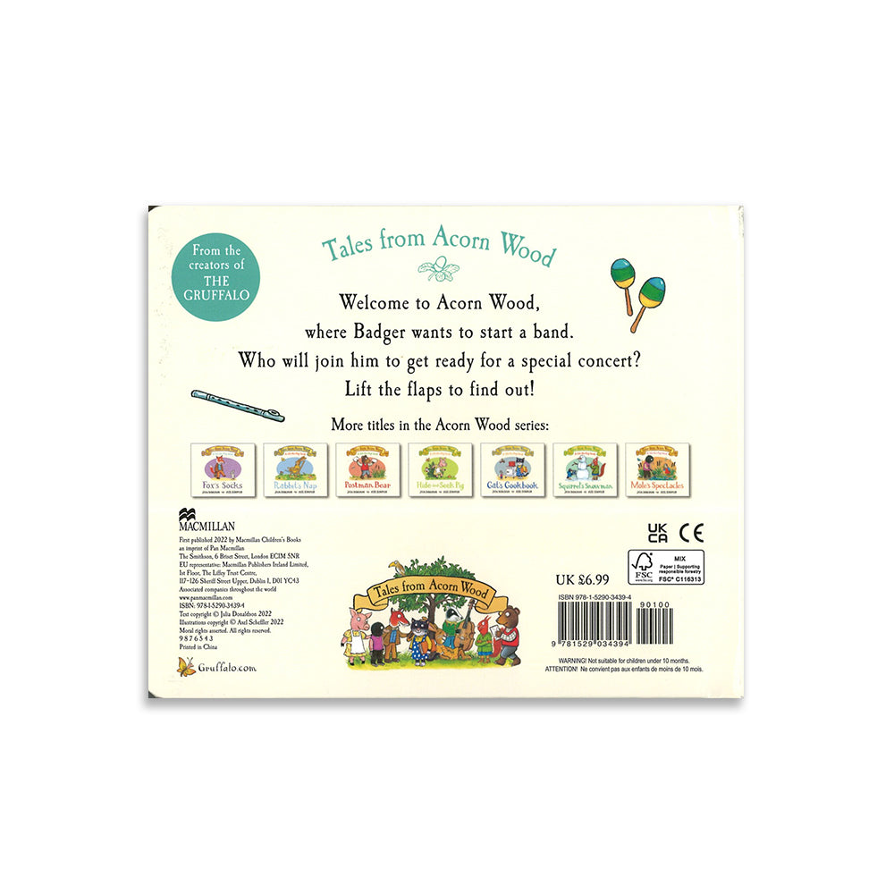 Badger's Band : A Lift-the-flap Story