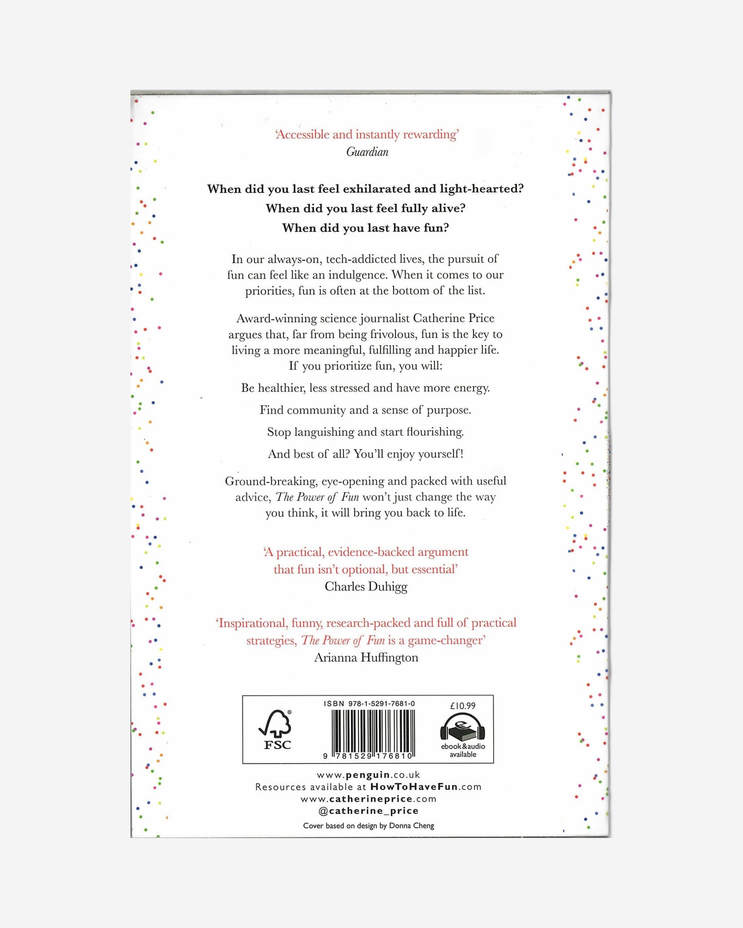 The Power of Fun : Why fun is the key to a happy and healthy life