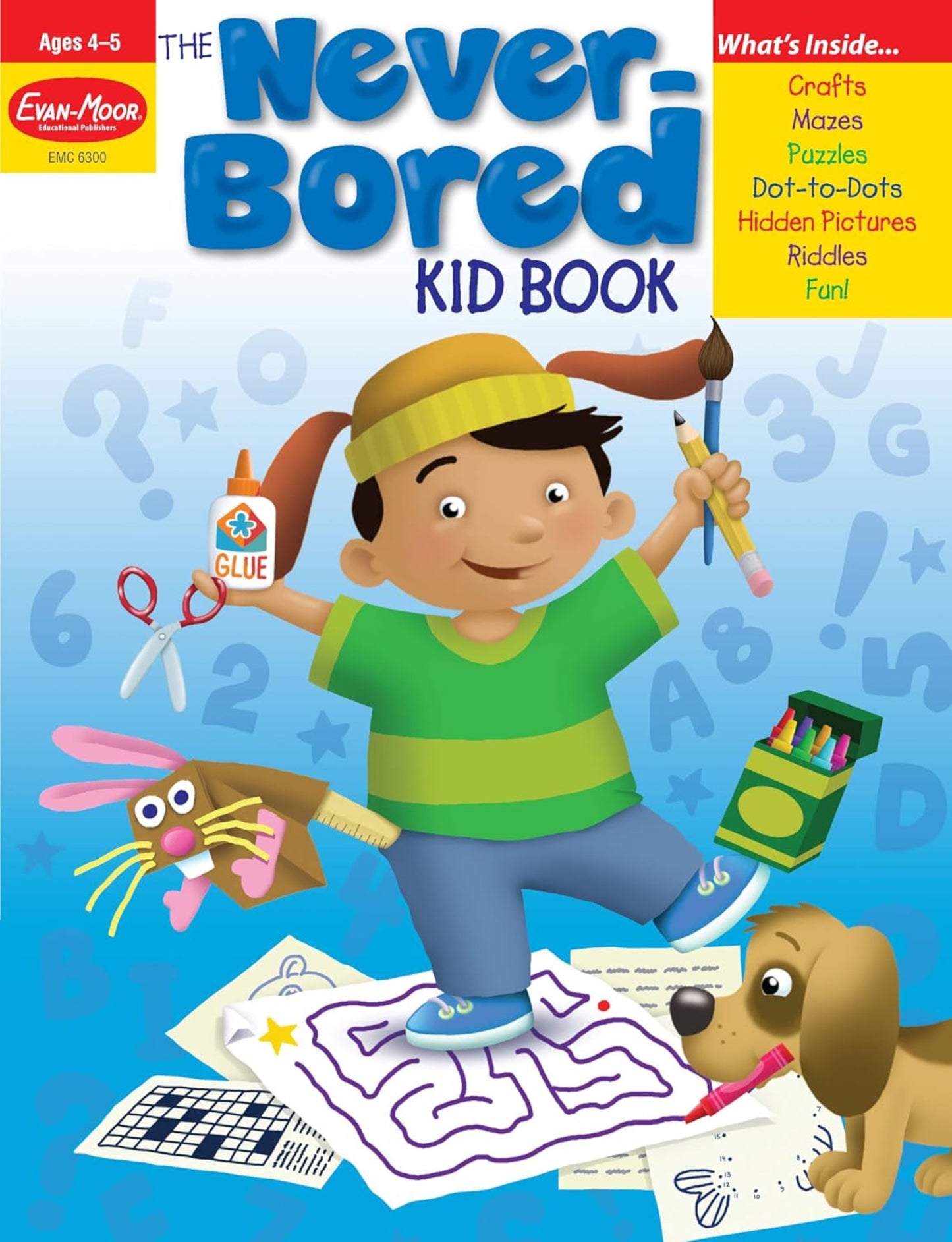 THE NEVER-BORED KID BOOK AGES 4-5