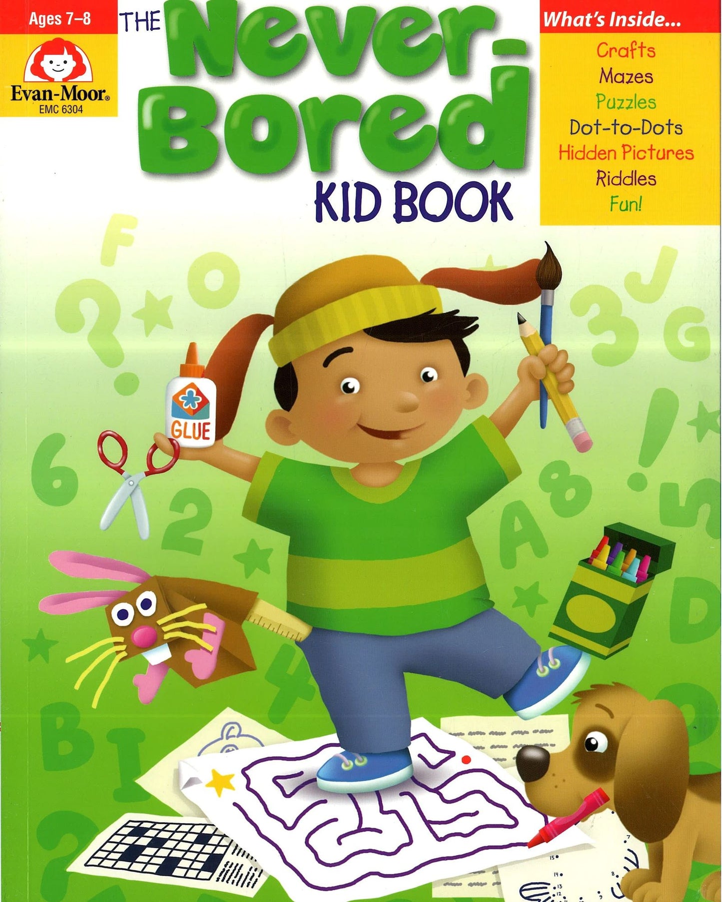 THE NEVER-BORED KID BOOK AGES 7-8