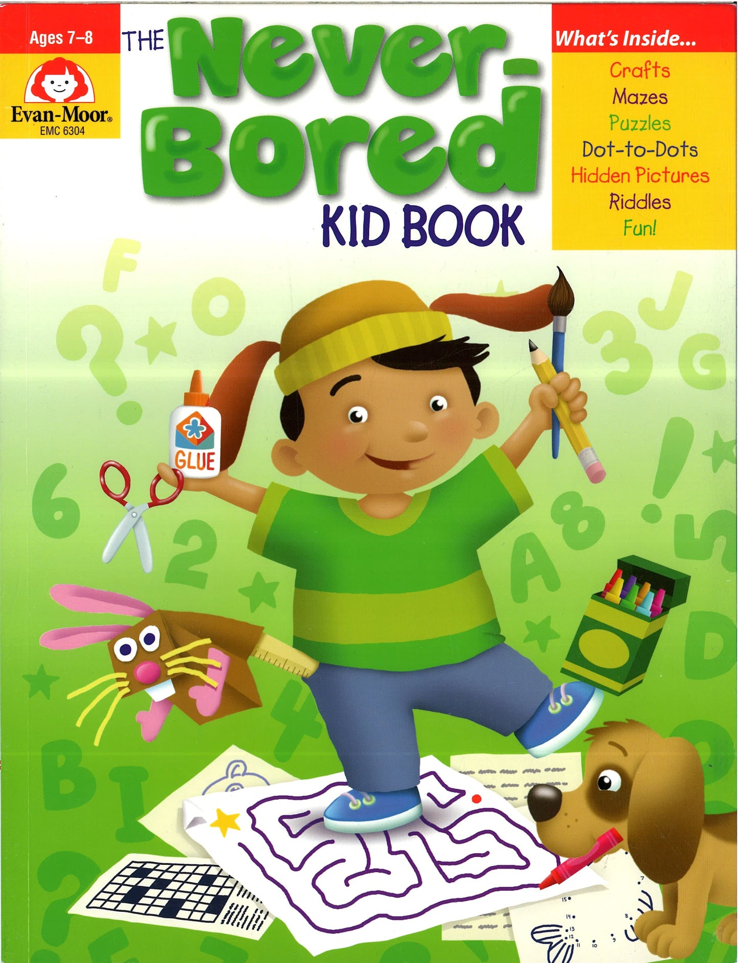 THE NEVER-BORED KID BOOK AGES 7-8