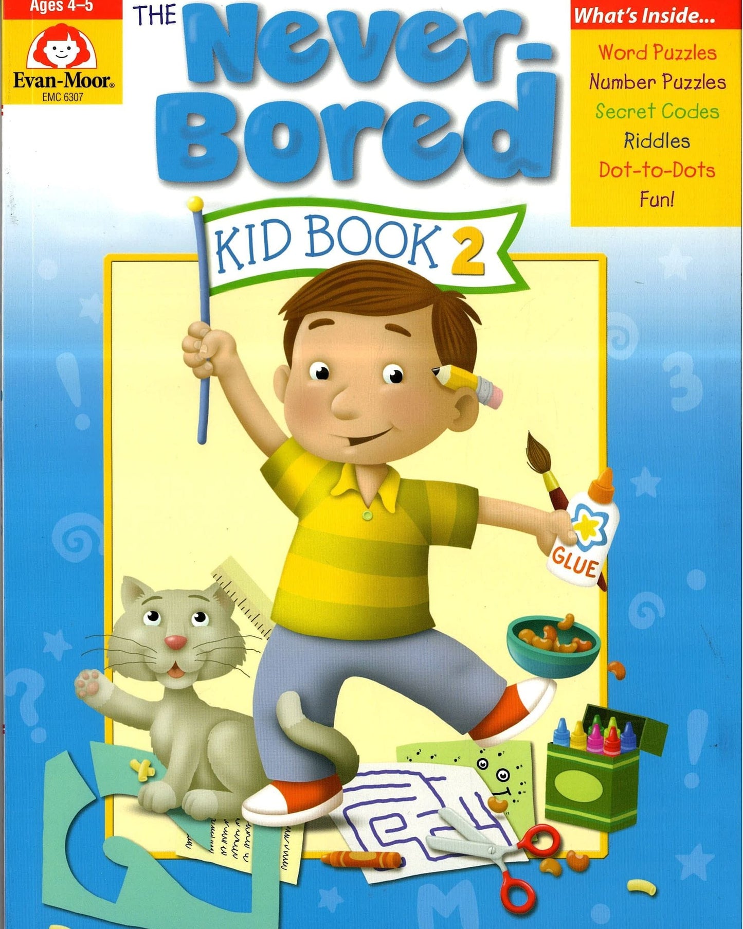 THE NEVER-BORED KID BOOK 2 AGES 4-5