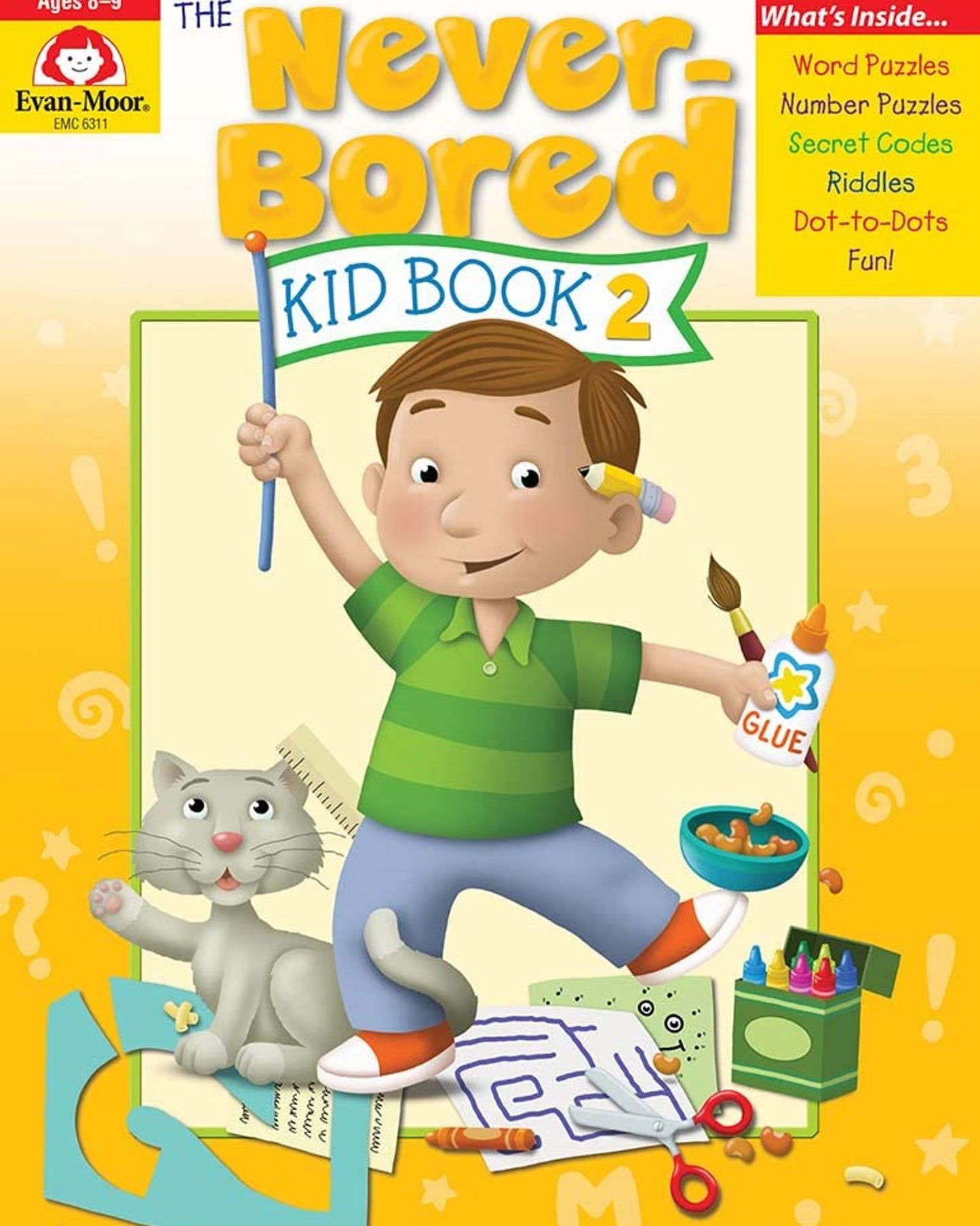 THE NEVER-BORED KID BOOK 2 AGES 8-9