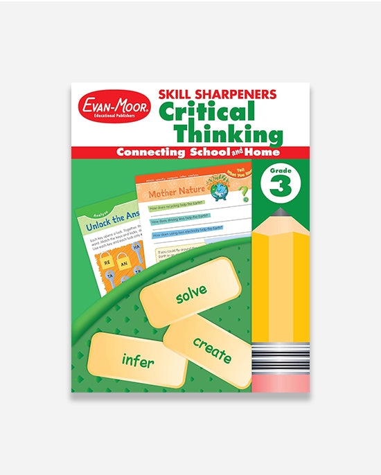 Skill Sharpeners Critical Thinking, Grade 3