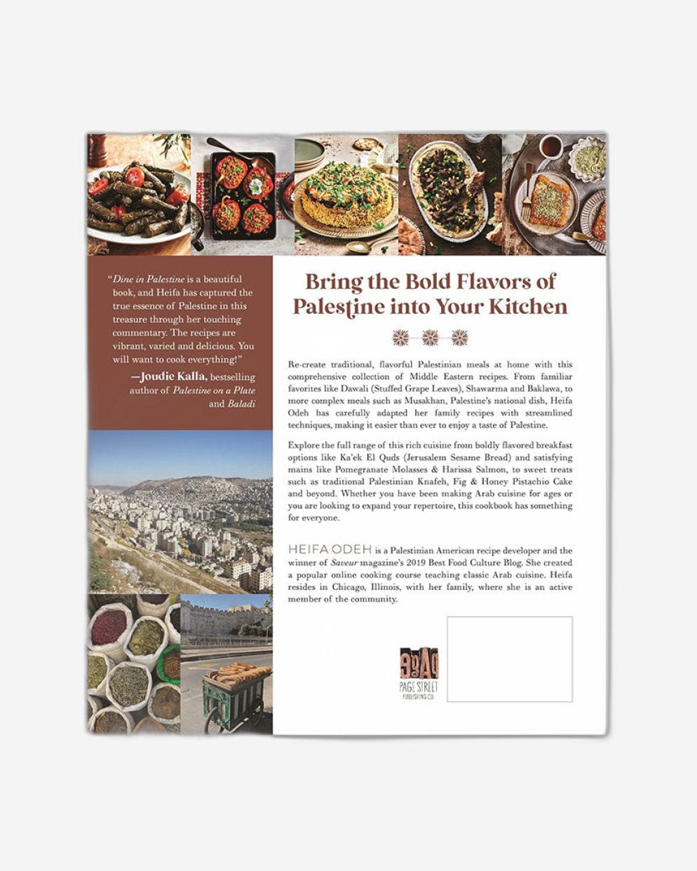 Dine in Palestine : An Authentic Taste of Palestine in 60 Recipes from My Family to Your Table