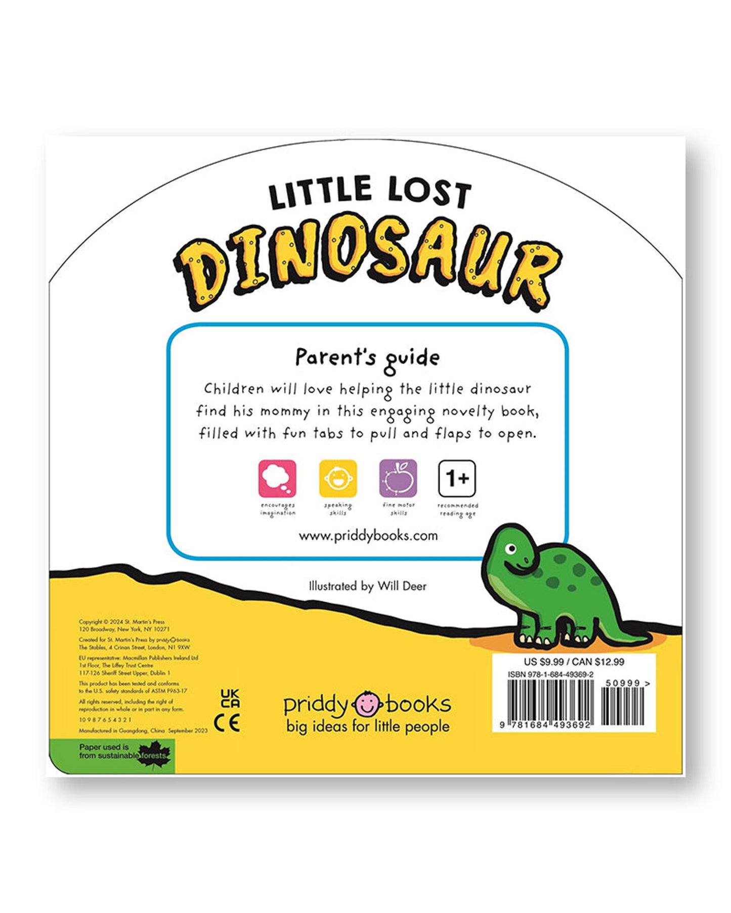 Little Lost Dinosaur (Search & Find) : A Prehistoric Search-And-Find Book