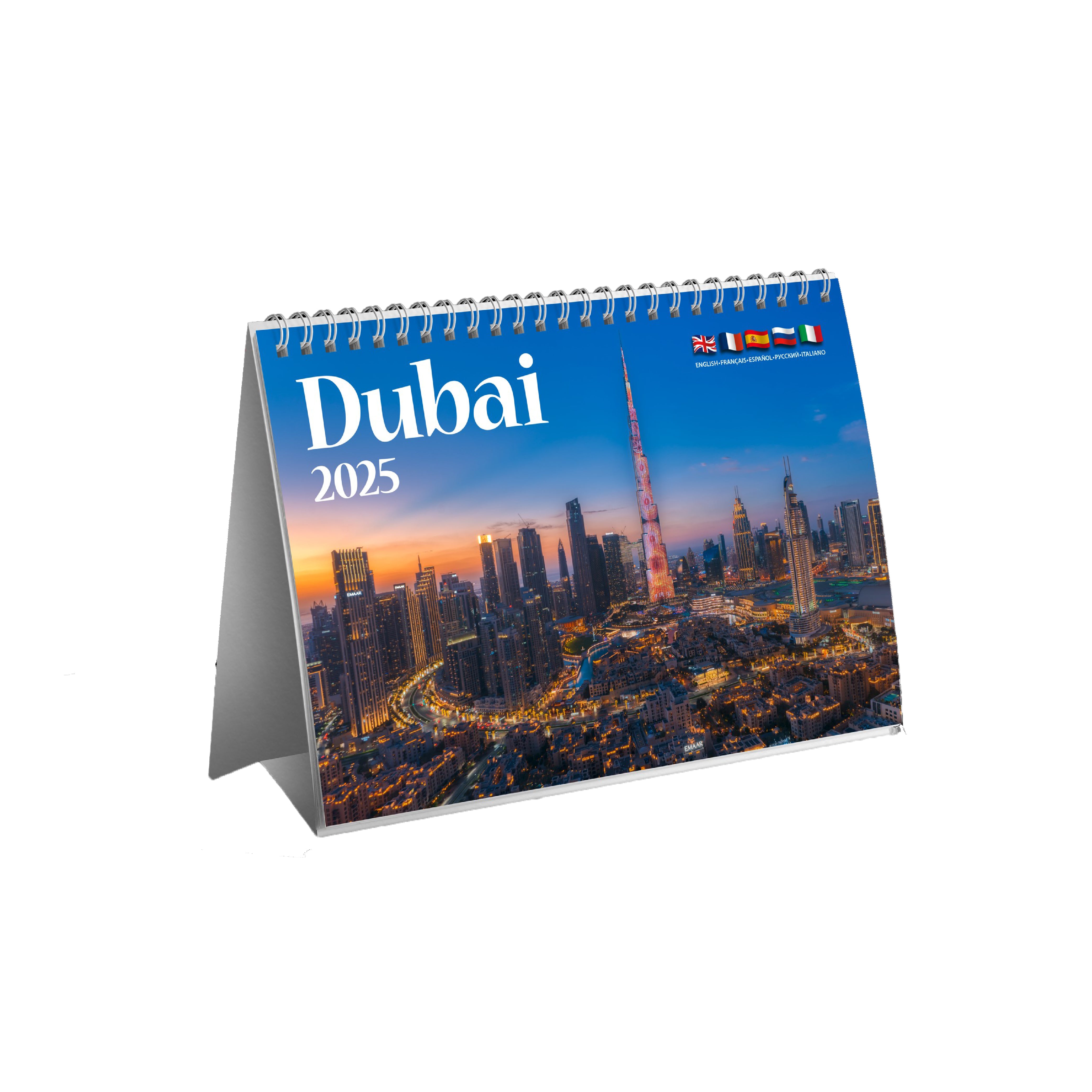 Dubai Desk Calendar 2025
