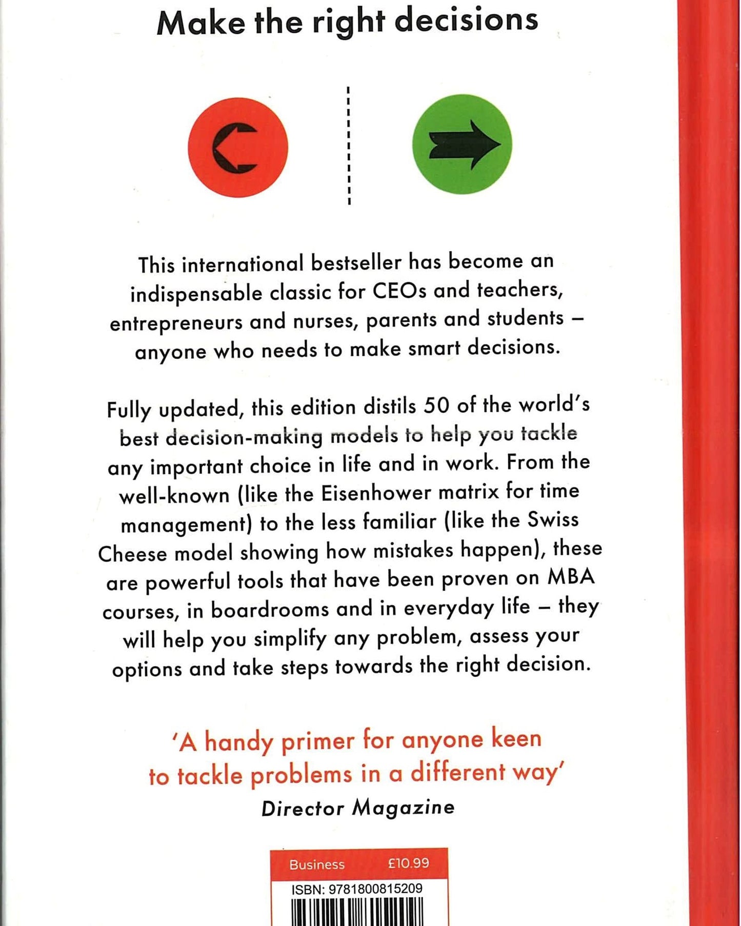 The Decision Book : Fifty models for strategic thinking (New Edition)