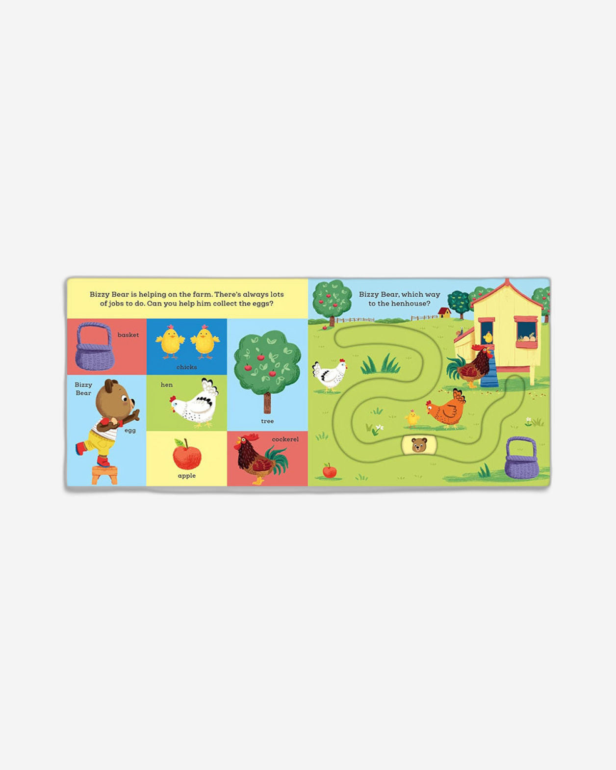 Bizzy Bear: Find and Follow On the Farm