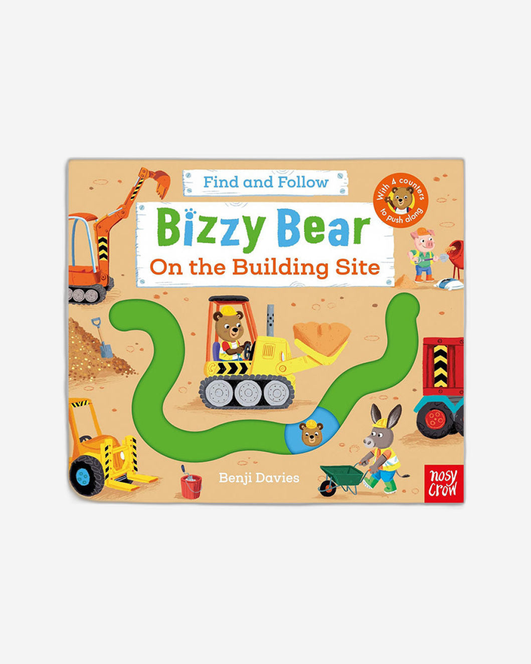 Bizzy Bear: Find and Follow On the Building Site