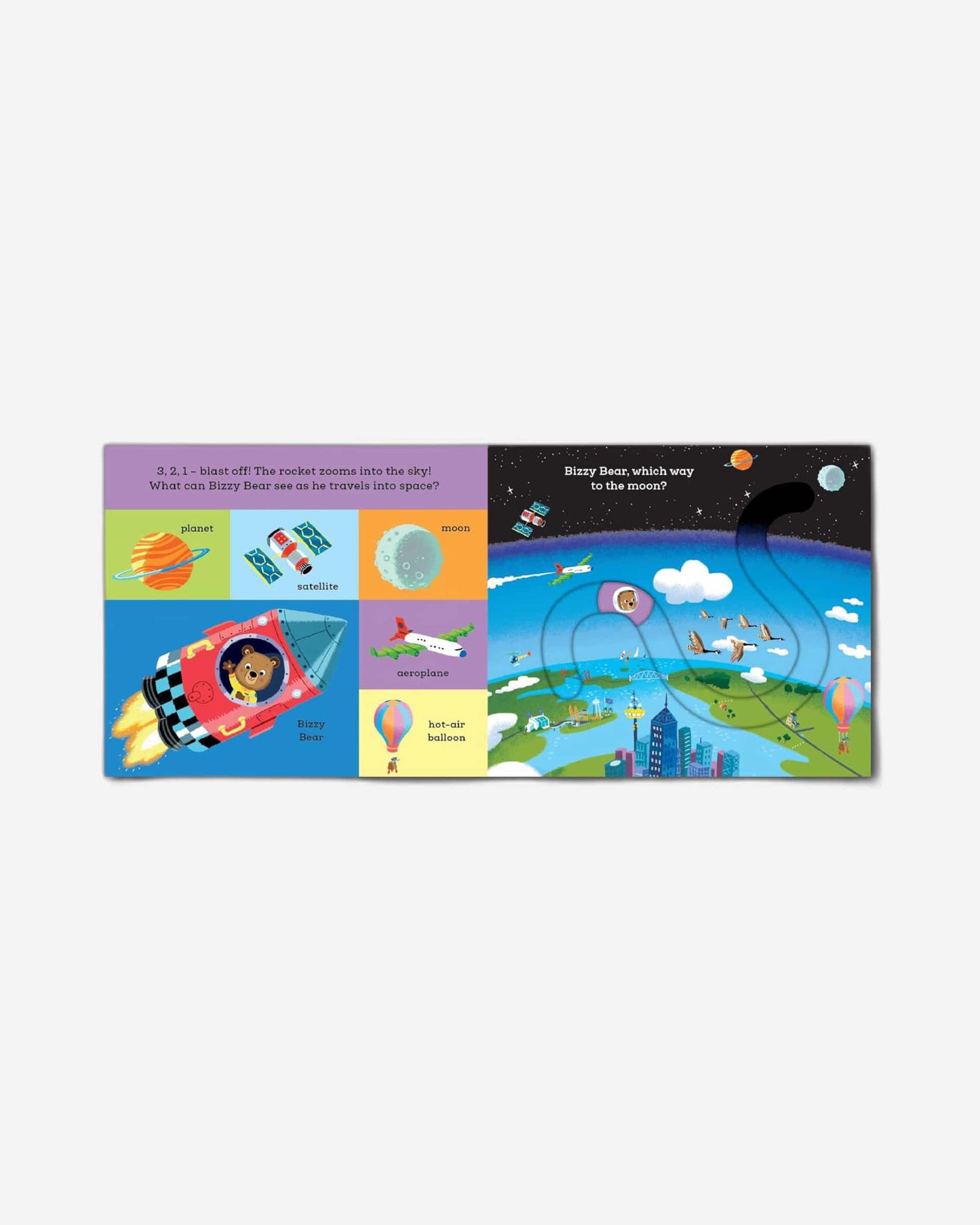 Bizzy Bear: Find and Follow In Space