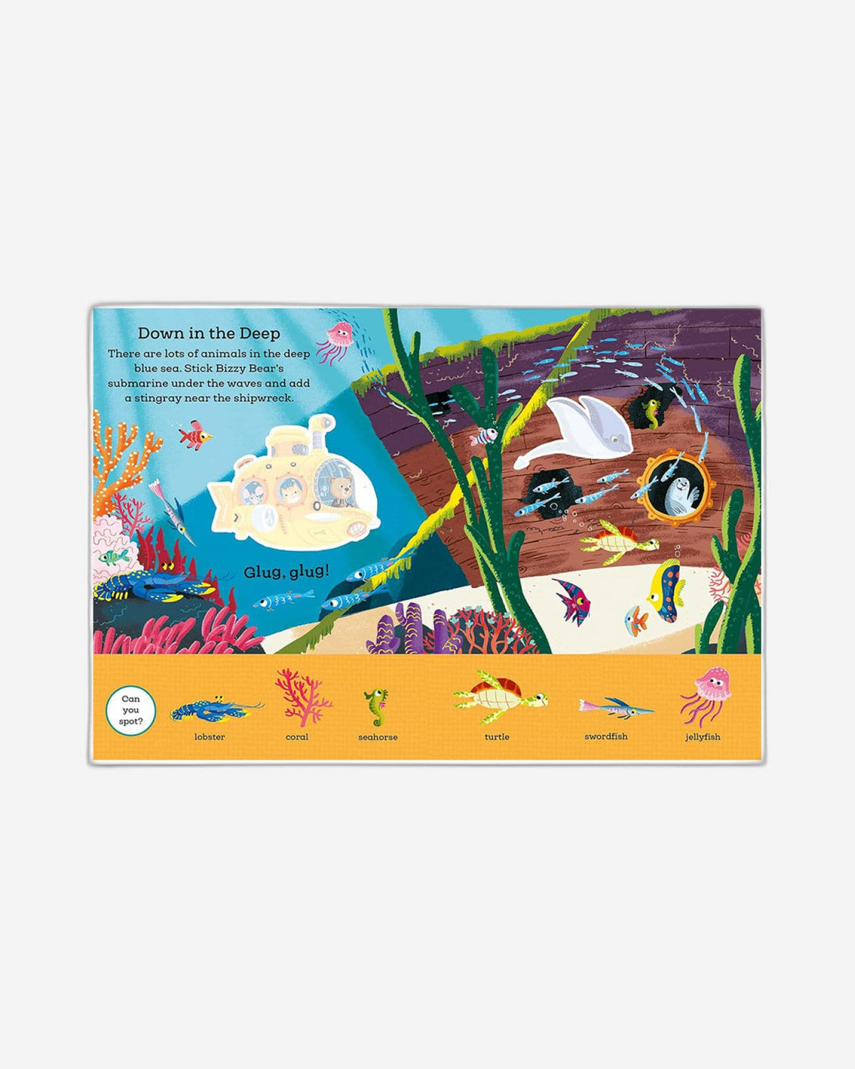 Bizzy Bear: My First Sticker Book Things That Go