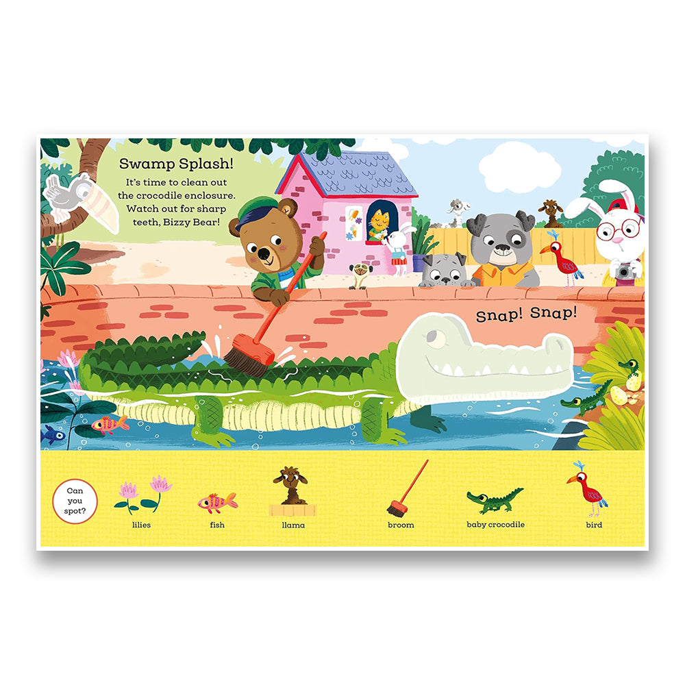 Bizzy Bear: My First Sticker Book Animals