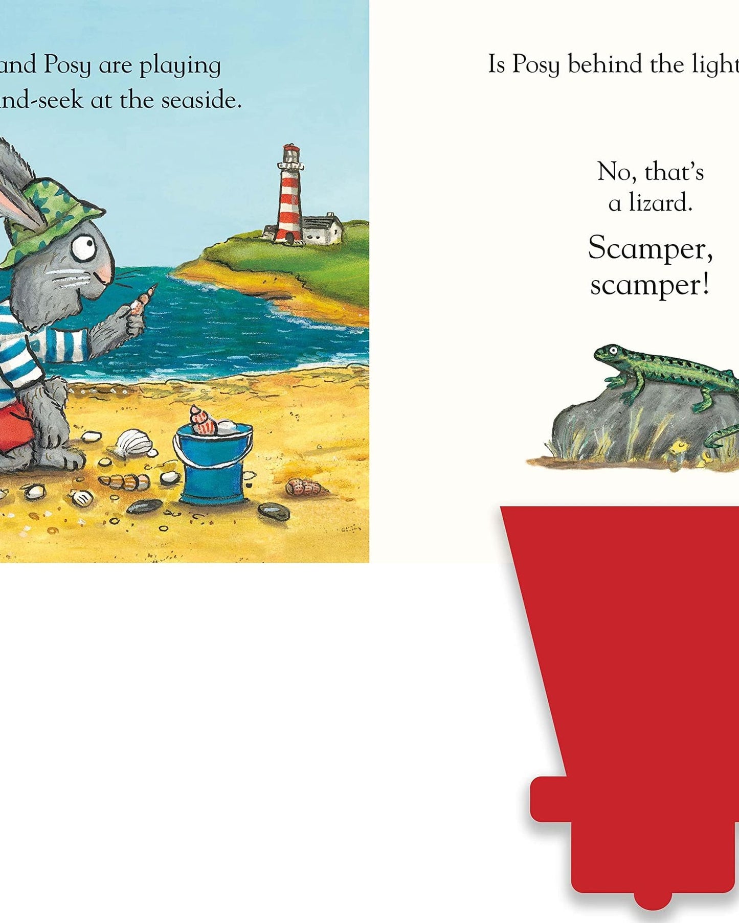 Pip and Posy, Where Are You? At the Seaside (A Felt Flaps Book)
