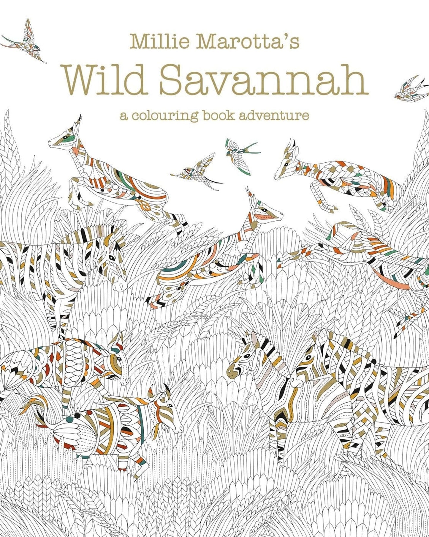 MILLIE MAROTTA'S WILD SAVANNAH : A COLOURING BOOK ADVENTURE : 3