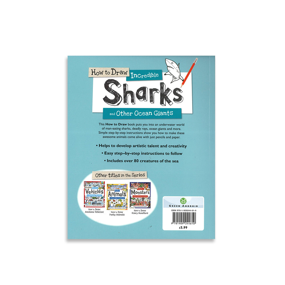 How to Daw Incredible Sharks and other Ocean Giants : 4