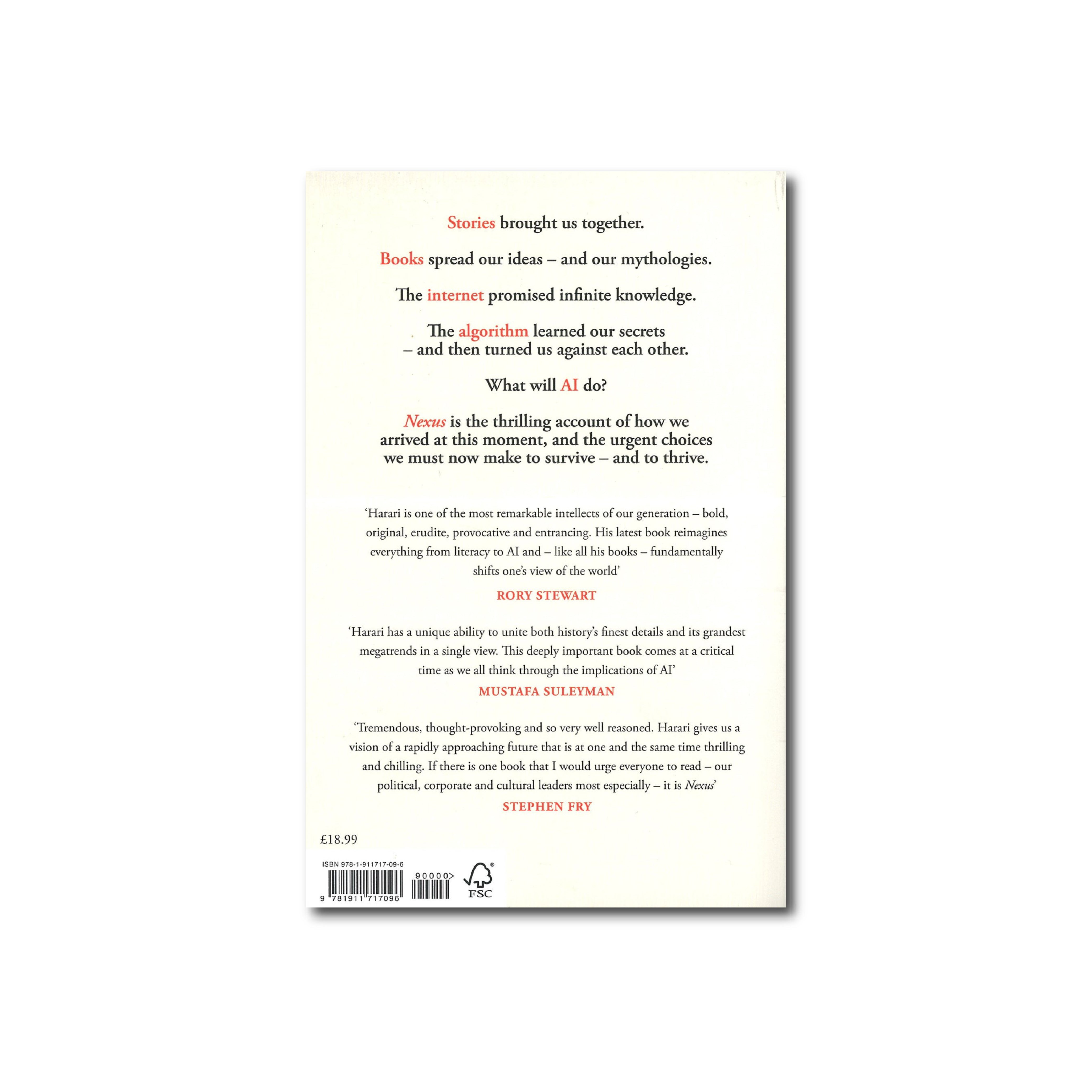 Nexus : A Brief History of Information Networks from the Stone Age to AI