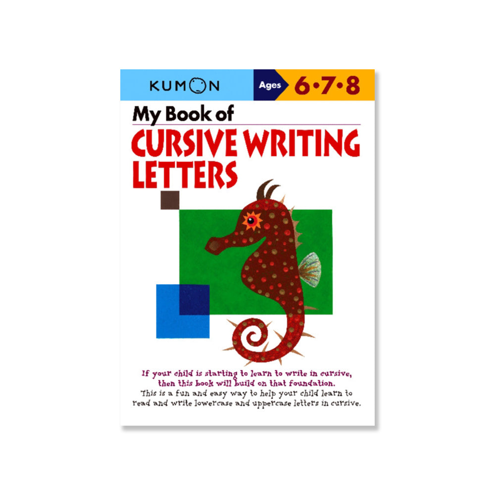 Kumon My Book of Cursive Writing Letters