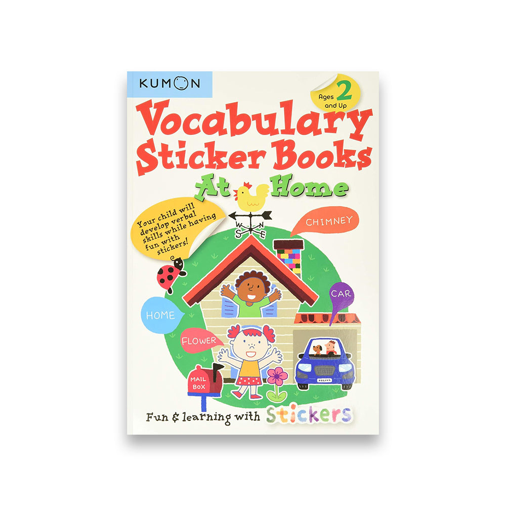 VOCABULARY STICKER BOOKS AT HOME