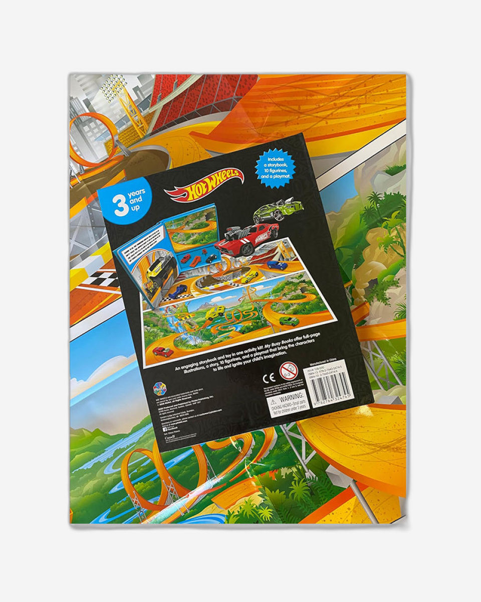 Mattel Hot Wheels My Busy Book