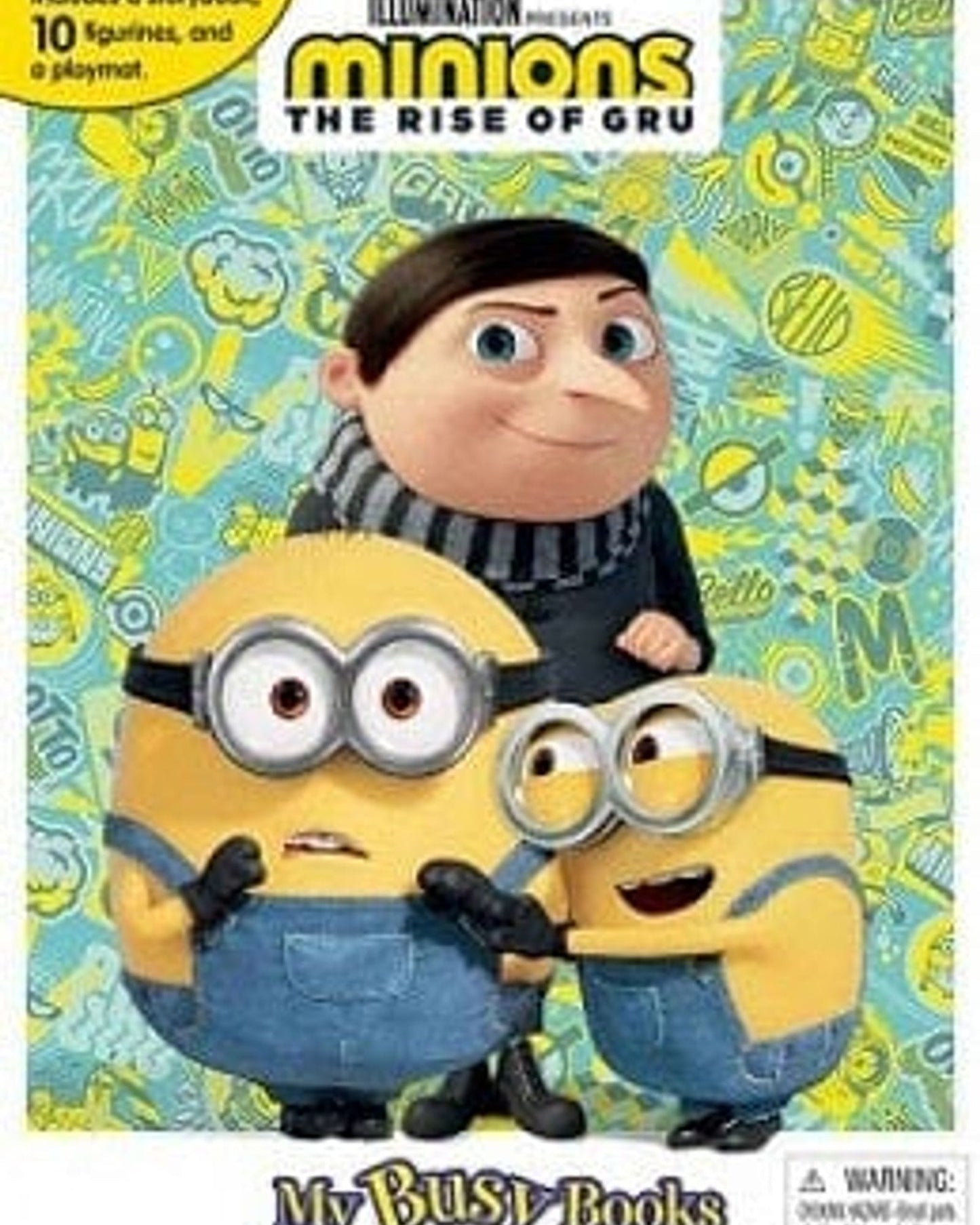 UNIVERSAL MINIONS: THE RISE OF GRU MY BUSY BOOKS