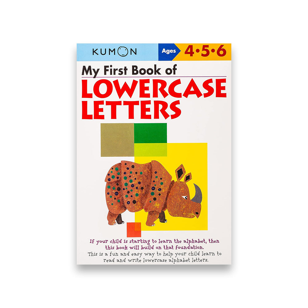 MY FIRST BOOK OF LOWERCASE LETTERS