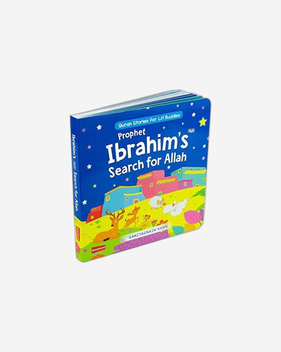 Quran Stories For Lil Buddies Prophet Ibrahims Search For Allah (Board Book)