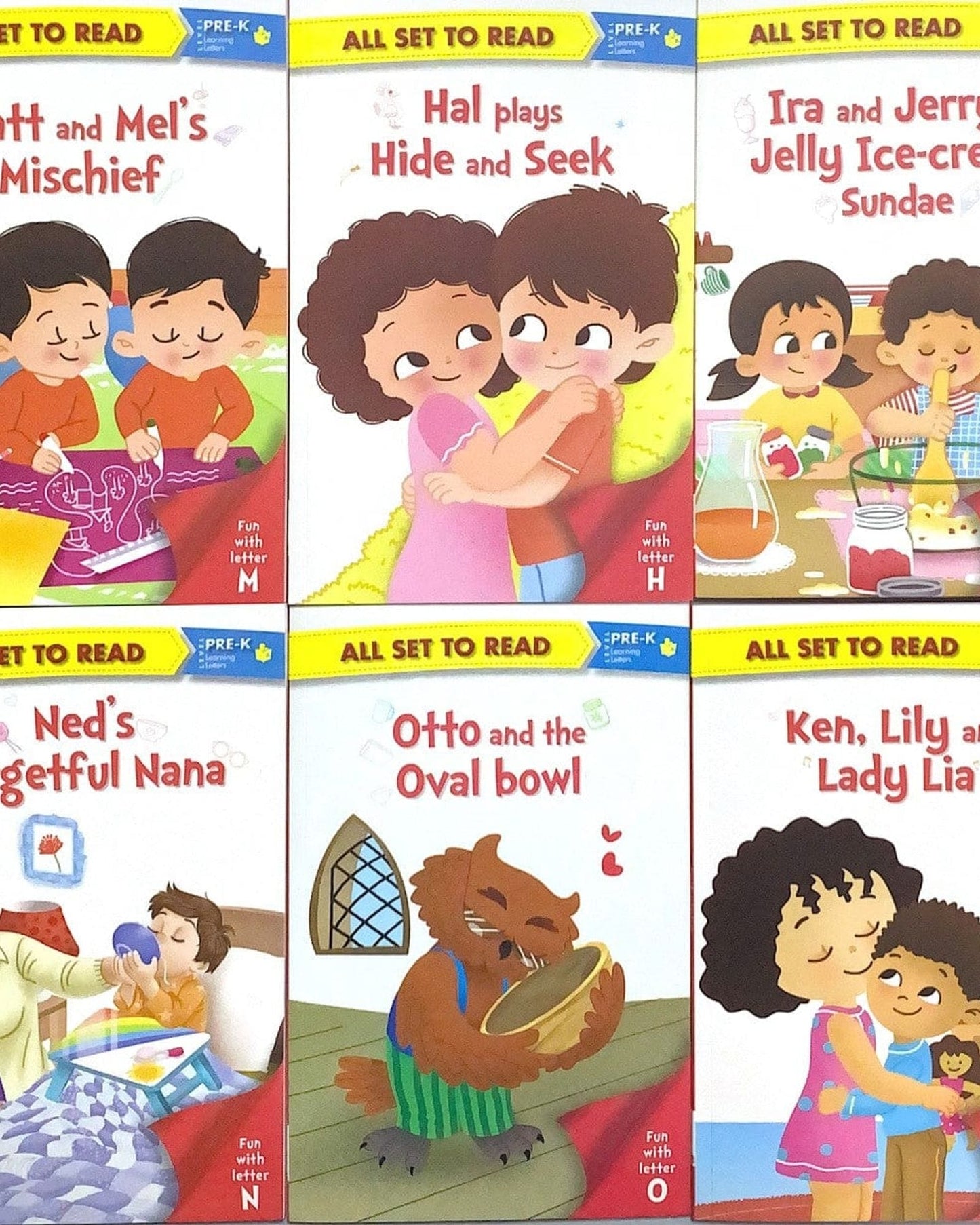 All Set To Read: My First Vocabulary Building pack, PreK- Know Your Words and Letters Pack 2