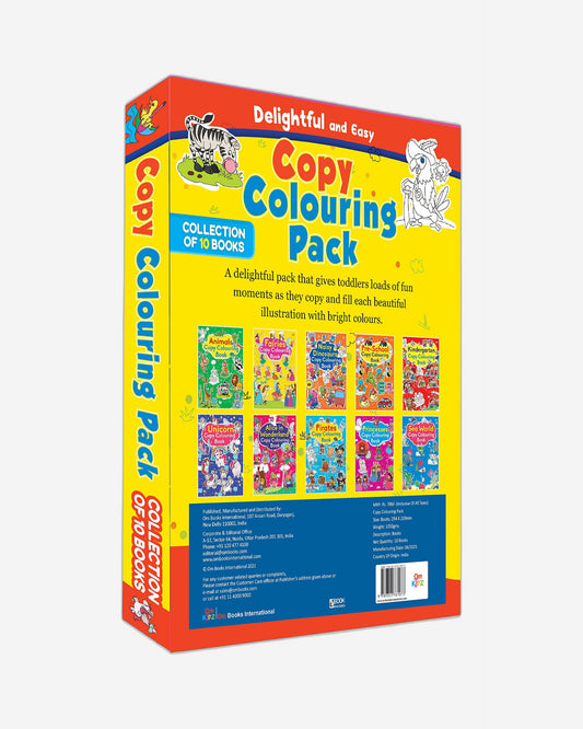 Copy Colouring Pack 2: Collection of 10 Books