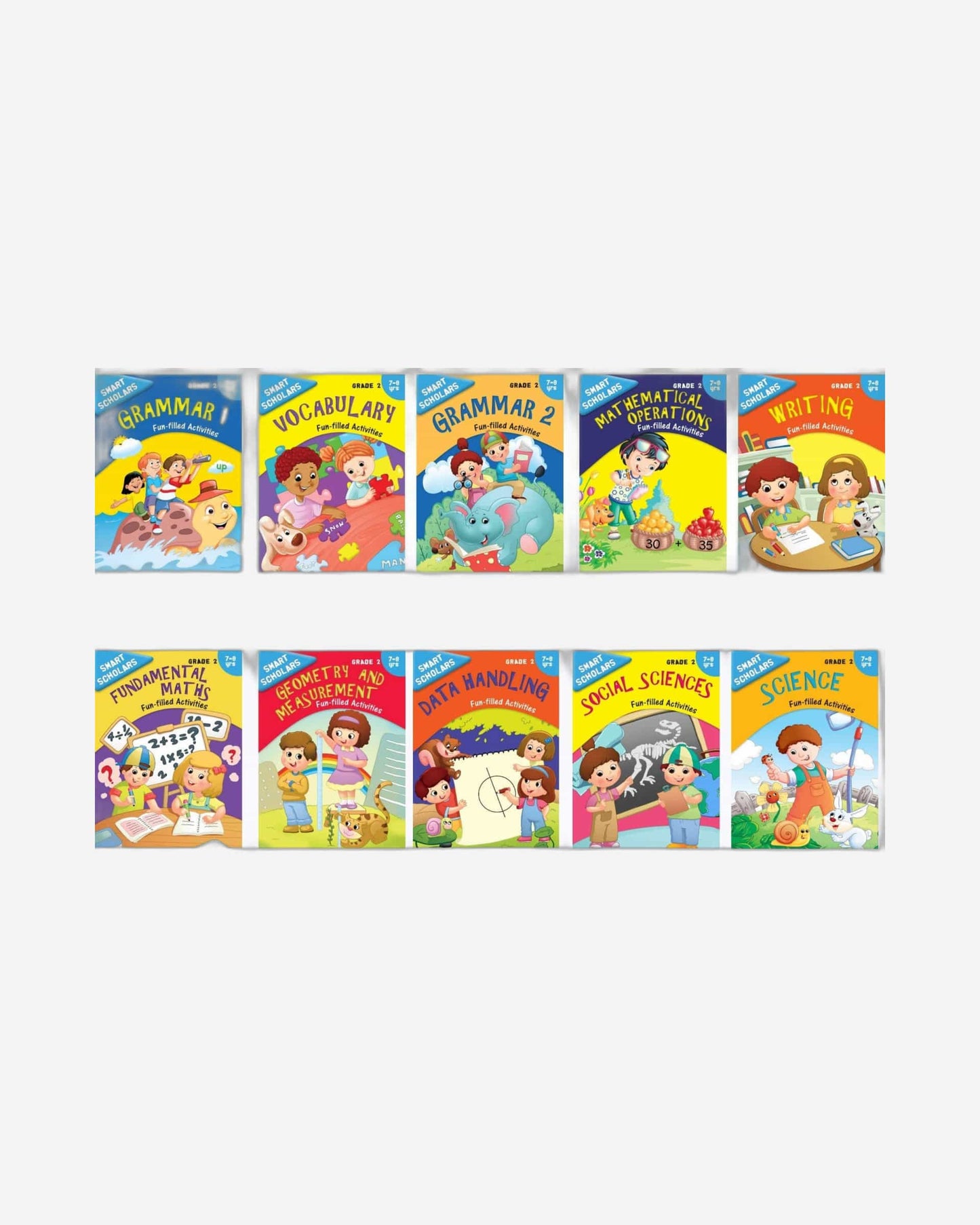 Smart Scholars Second Grade Activities Pack