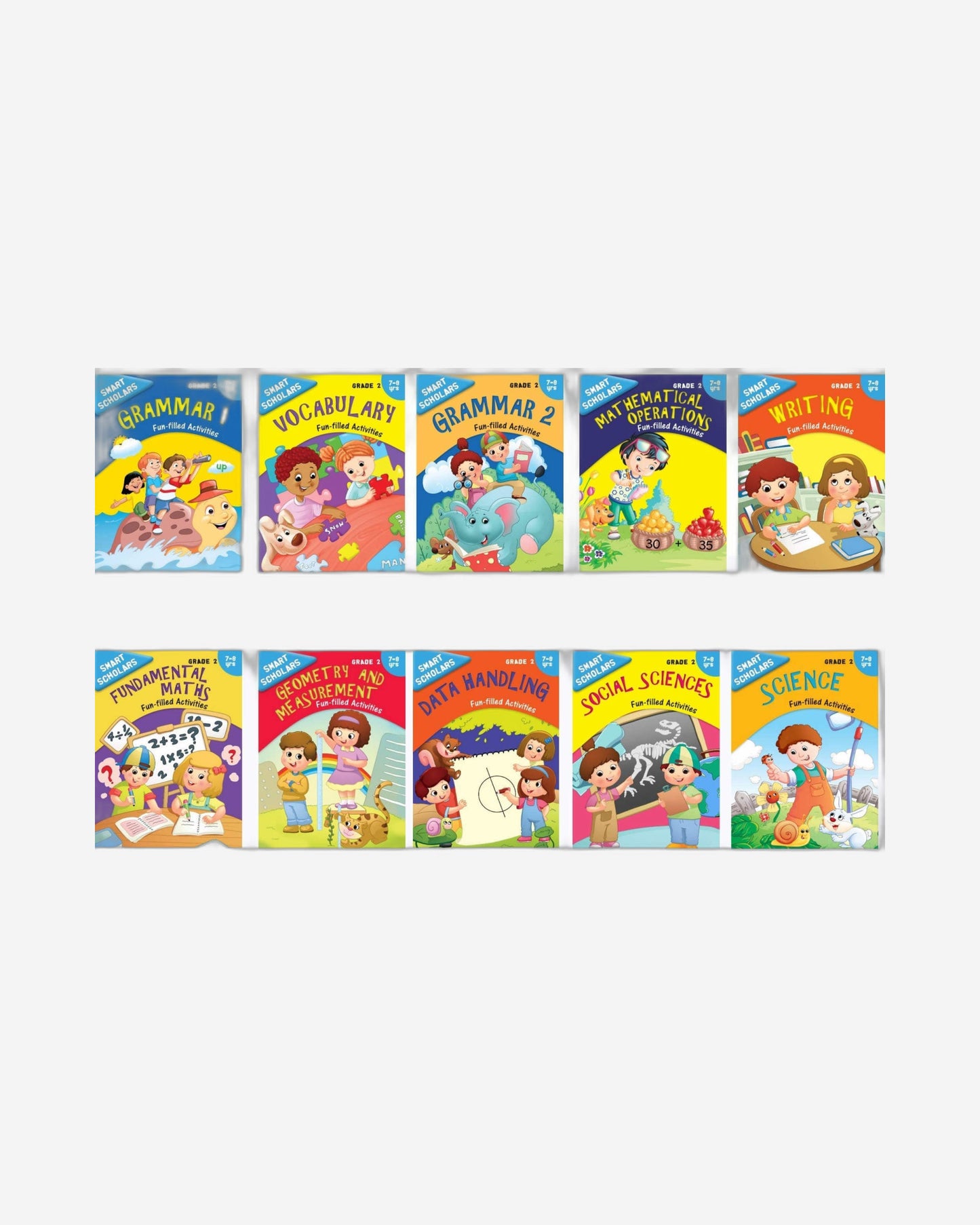 Smart Scholars Second Grade Activities Pack