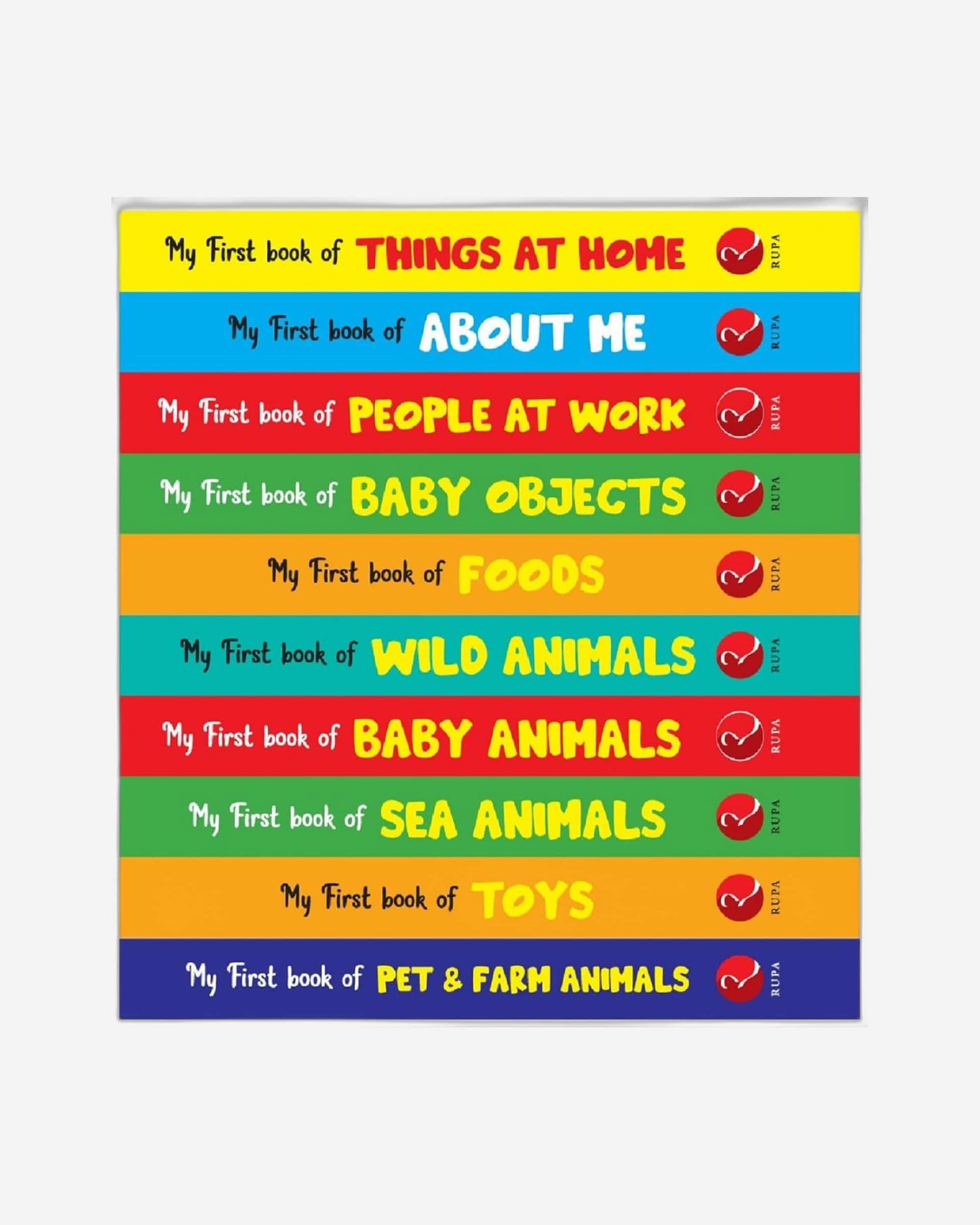 My First Library - Set of 10 Books (Box set)