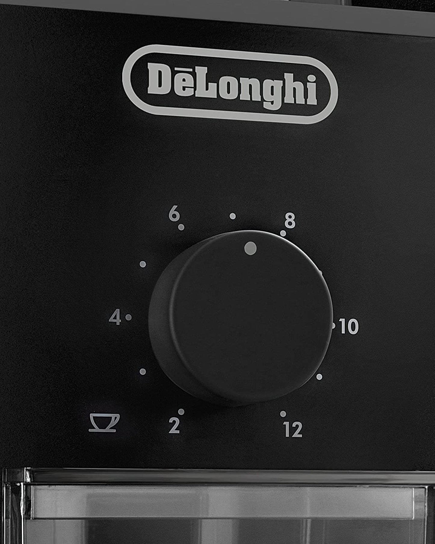 De'Longhi Electric Coffee Grinder with Stainless Steel Blades