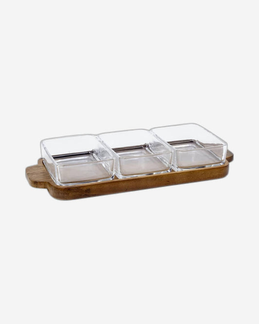 Billi Serving Bowls W/ Tray
