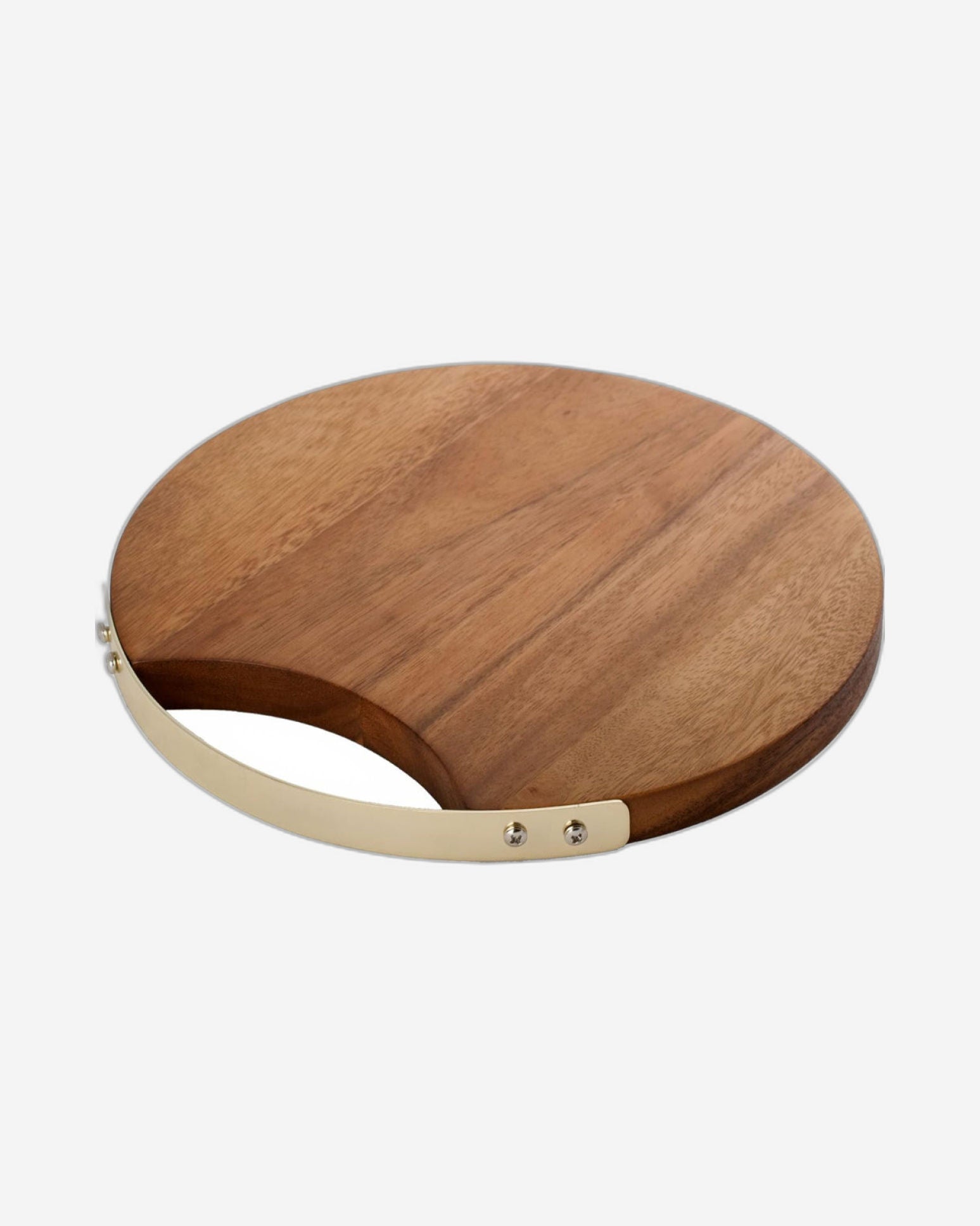Billi Round Cutting Board-W/Gold