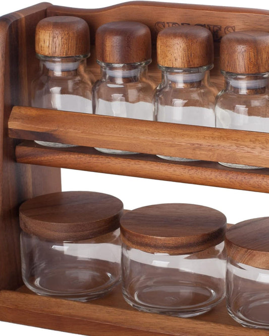 Billi Spice Rack 5 Bottles W/Canister 3pcs Set-ACA-OG55/3