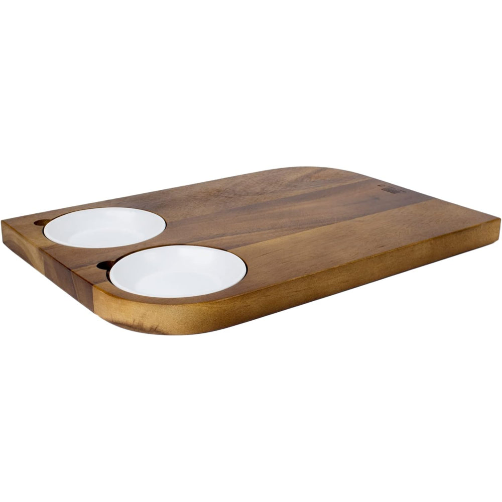 Billi Rectangular Board W/Ceramic Bowl