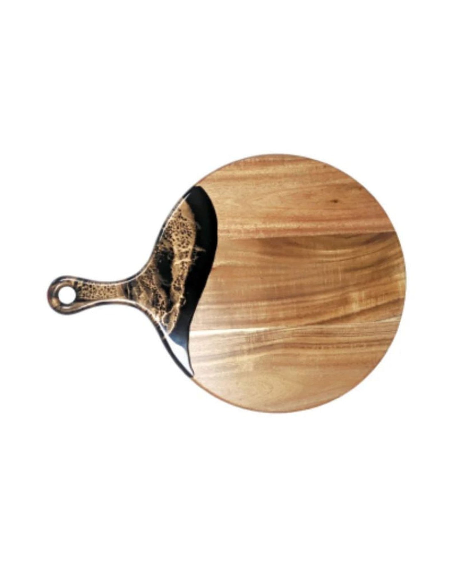 Lynn & Liana Acacia 12 Plus 5 Handle Round Paddle Board Black Ember