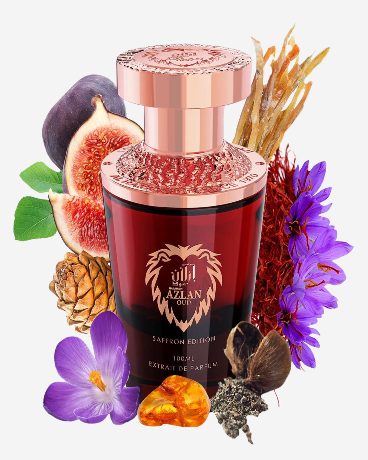 Haramain Azlan Oud Saffron Edition 100Ml Extrait De Parfum