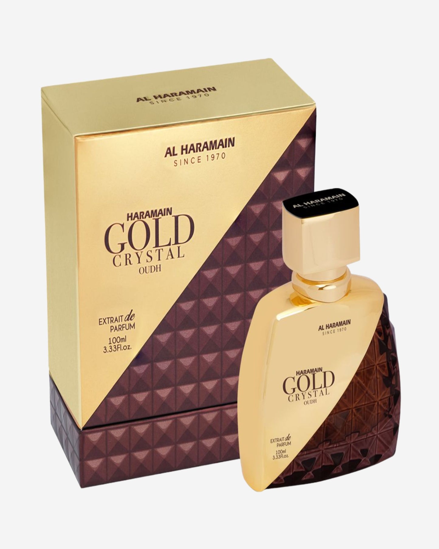 Haramain Gold Crystal Oudh 100Ml Extrait De Parfum